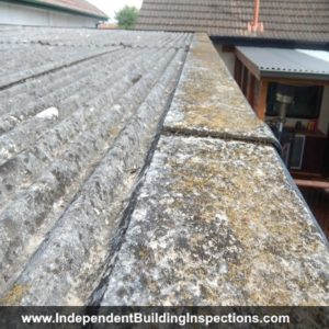 pre-purchase safety inspection reveals roof full of asbestos