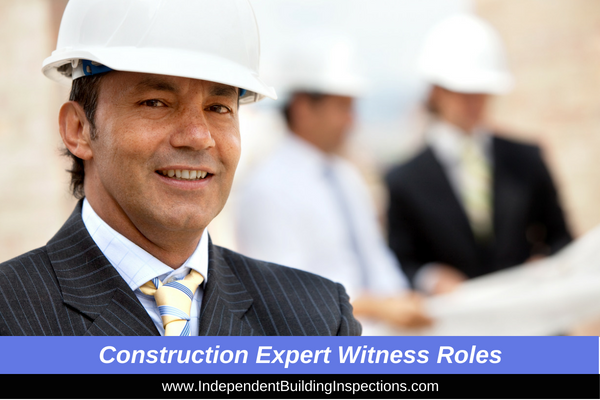Construction expert witness roles and qualifications - image